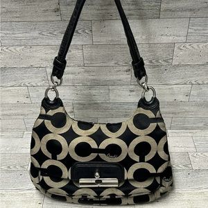Coach, black, handbag,
crossbody bag